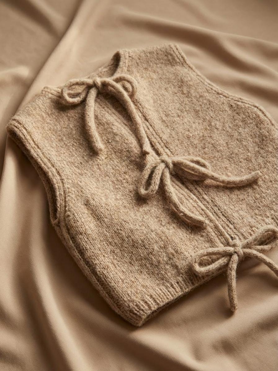 Trio Knit Vest