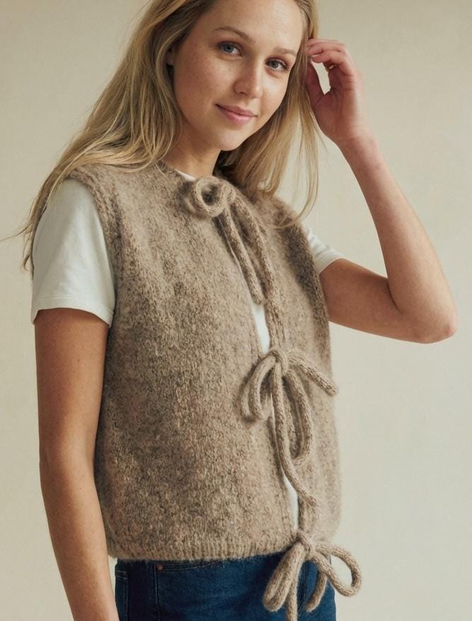 Trio Knit Vest