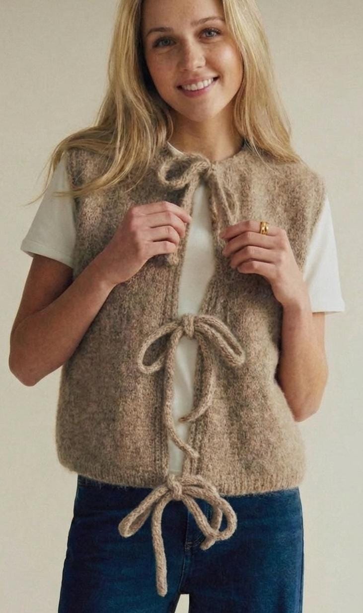 Trio Knit Vest