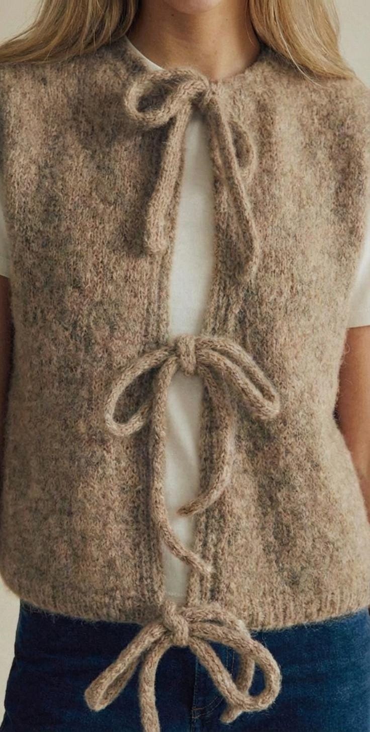 Trio Knit Vest