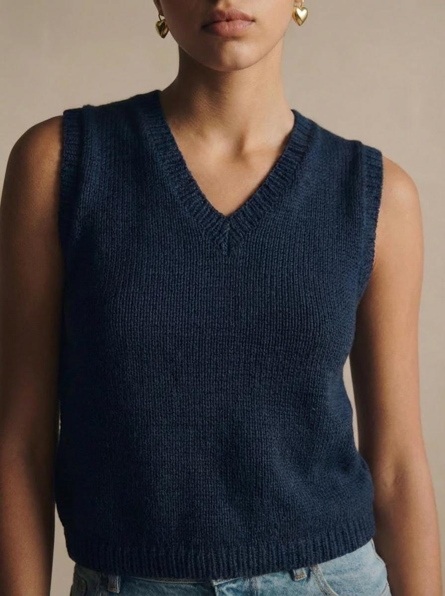 Pure Knit Vest