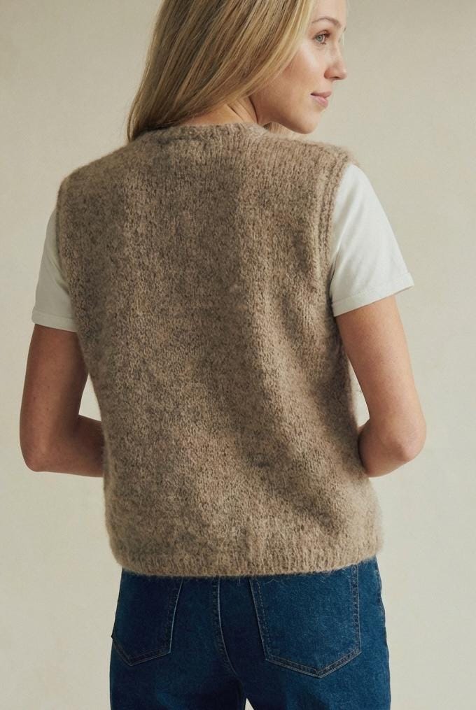 Trio Knit Vest