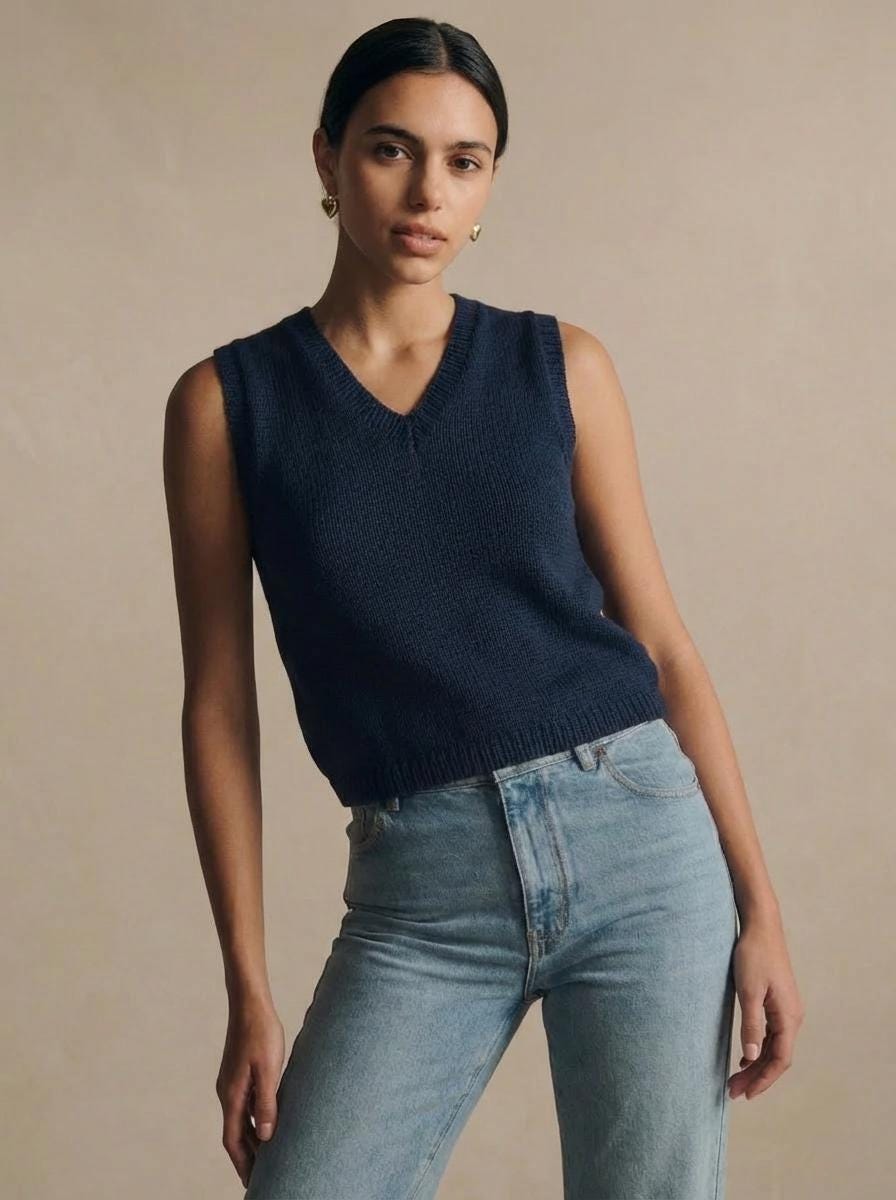 Pure Knit Vest