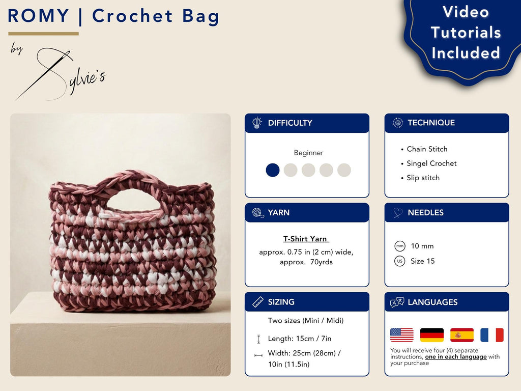 Romy Crochet Bag