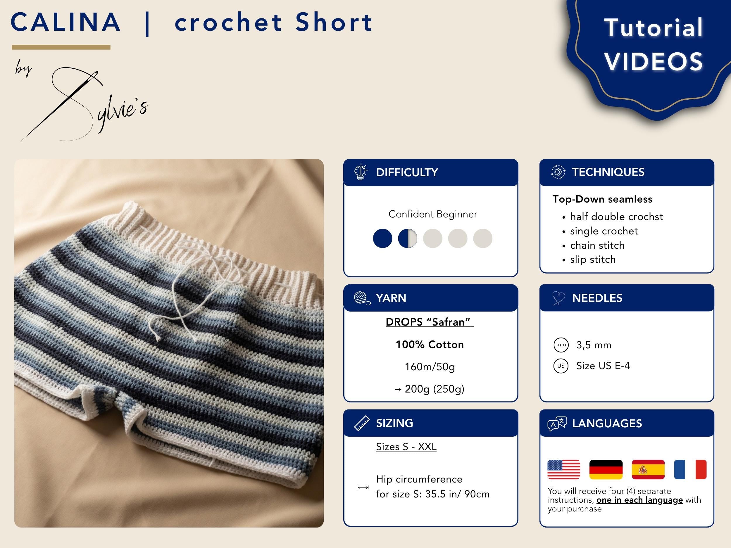 Calina Crochet Shorts