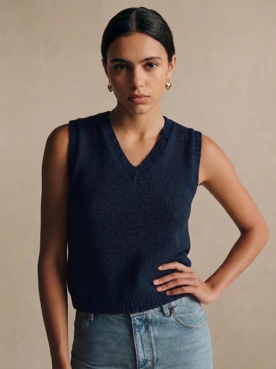 Pure Knit Vest