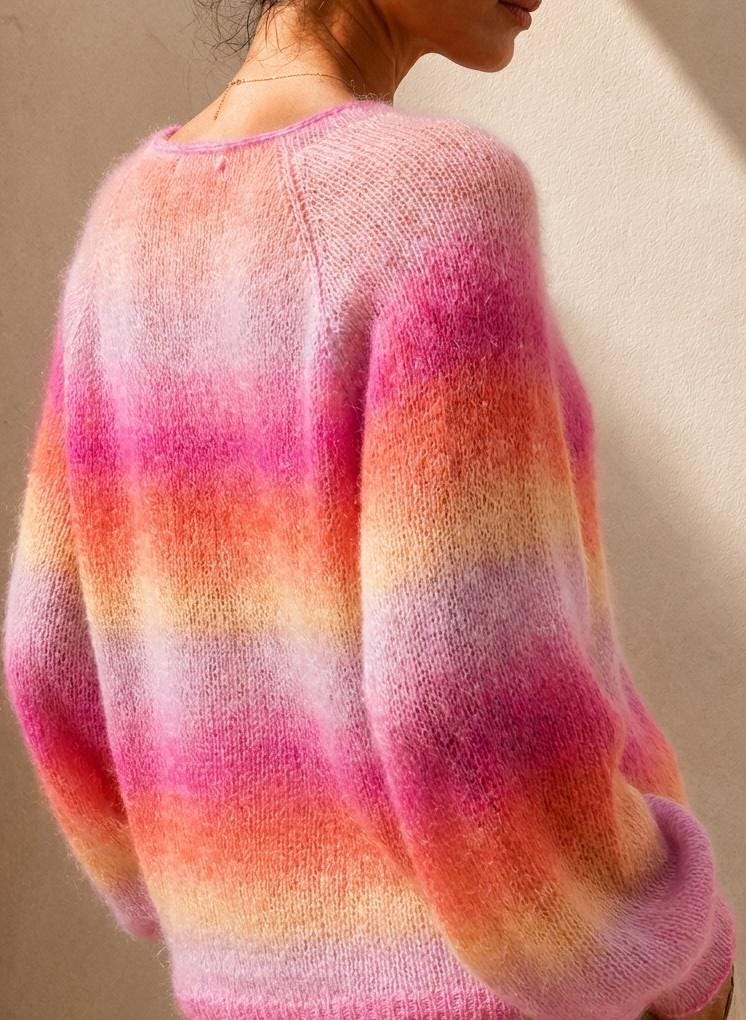 Candy Cloud Mohair Sweater