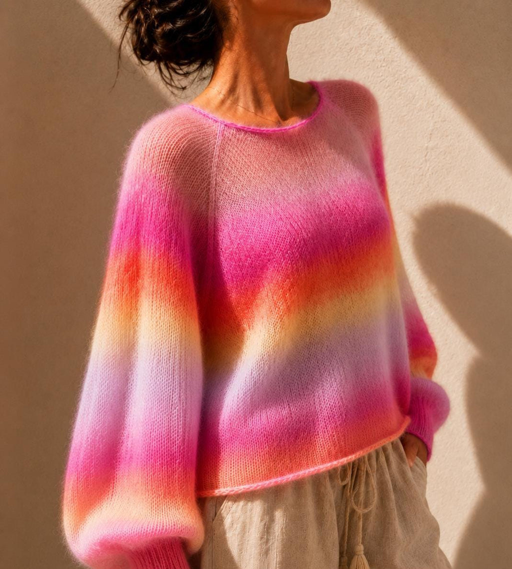 Candy Cloud Mohair Sweater